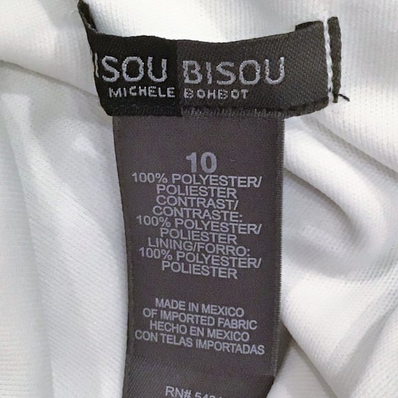 Bisou Bisou Women's Chevron Print Dress - Picture 7 of 7